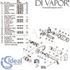 Ideal Standard Tesi Built-In Basin Mixer Tap Spares